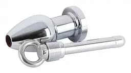 Анальна пробка з отвором Anal Plug deluxe Aluminium Orion 512567 20341 - мініатюра 3