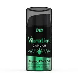 Рідкий вібратор Intt Vibration! Ganjah 15 мл - мініатюра 2