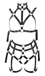 Бондажний набір Bad Kitty Naughty Toys Bondage Set S/M чорний - мініатюра 6