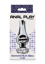 Toy Joy Large Diamond Bum Bijou - Анальна пробка Toy Joy 10272 97075 - мініатюра 5