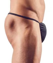 Сексуальні чоловічі стрінги Svenjoyment Men's Mini String M чорний - мініатюра 4