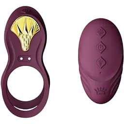 Виброкольцо Zalo Bayek 8.5 см фиолетовый