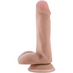 Фаллоимитатор Dr. Skin+ Posable Shaft 6 Inch 15.2 см телесный