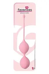 Вагінальні кульки See You In Bloom Duo Balls 29 мм Pink - мініатюра 2