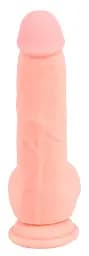 Фалоімітатор Medical Silicone Dildo 20 см тілесний - мініатюра 4