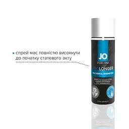 Пролонгуючий спрей System JO Prolonger Spray with Benzocaine (60 мл) - мініатюра 4