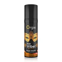 Рідкий вібратор коктейль Секс на пляжі Dual Vibe!, 15 мл Orgie (Бразилія-Португалія) - мініатюра 4