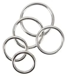 Набір ерекційних кілець BK Metall-Ringe 5er - мініатюра 3