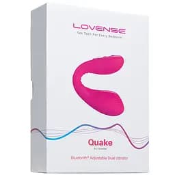 Вібратор Lovense Quake 21 см рожевий - мініатюра 4