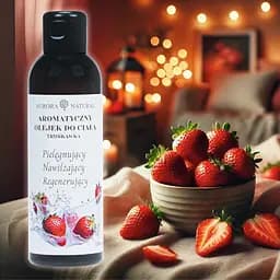 Масажне масло Aurora Naturals полуниця 150 мл - мініатюра 5