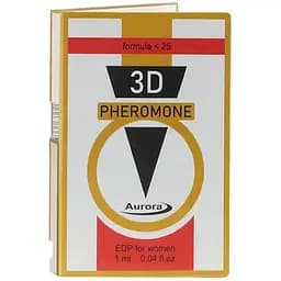 Парфюм женский с феромонами Aurora 3D Pheromone 25+ 1 мл