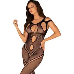 Бодістокінг Obsessive Bodystocking G322 фантасмагорично-силуетний крій S/M/L