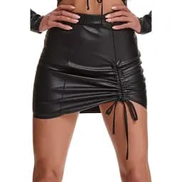 Міні-спідниця Demoniq AZZURRA001 L (чорний)