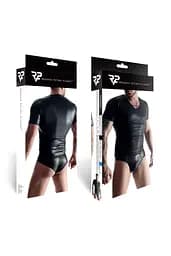 Футболка Regnes Fetish Planet wetlook XXL (чорний) - мініатюра 10