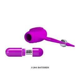 Стимулятори для сосків Pretty Love Bancroft Nipple, 9 см (фіолетовий) - мініатюра 7