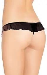 Трусики-стрінги Softline G-String 2384 M/L чорний - мініатюра 3