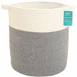 Корзина Органайзер Lovely Svi для хранения белья и игрушек 35×41 см Серый (9032024)