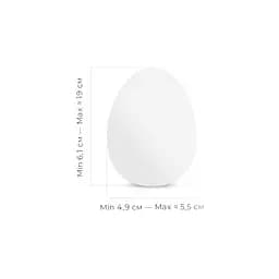 Мастурбатор яйце Tenga Egg New Standard Sphere білий - мініатюра 6