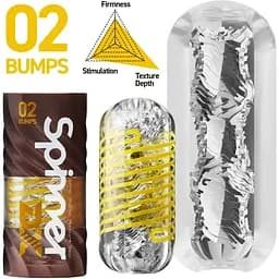 Мастурбатор Tenga Spinner DX 02 Bumps - мініатюра 2