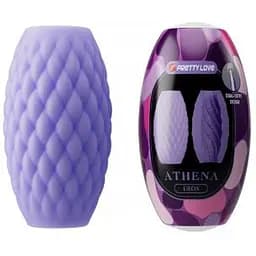 Мастурбатор Pretty Love Athena Eros 7.6 см фиолетовый