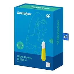 Потужна віброкуля на акумуляторі Satisfyer Ultra Power Bullet 4 (Yellow) - мініатюра 7