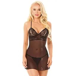 Комплект білизни Softline Alice M/L чорний