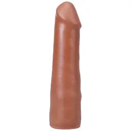 Фалоімітатор Doc Johnson The Realistic Cock ULTRASKYN 7 Inch Caramel - мініатюра 3