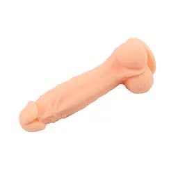 Фалоімітатор - Naked Legend Gold Digger 8" Flesh - мініатюра 6