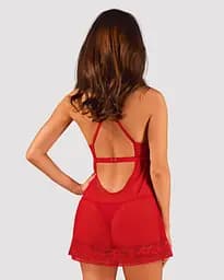 Obsessive Lacelove babydoll & thong M/L - мініатюра 2