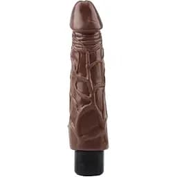 Вибратор Real Touch XXX Vibrating Hard 22.6 см коричневый