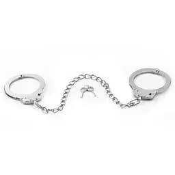 Поножі - Fetish Pleasure Metal Leg Cuffs - мініатюра 2