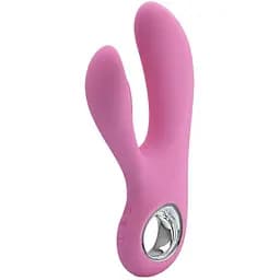 Вибратор-кролик Pretty Love Canrol 17.1 см розовый