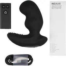 Масажер простати Nexus Ride Extreme Dual Motor Remote Control Prostate Vibrator Black - мініатюра 7