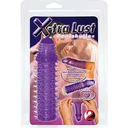 Насадка на пеніс You2Toys X-tra Lust Penishulle 14.5 см фіолетовий