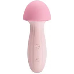 Вибратор Pretty Love Mushroom 13.2 см светло-розовый