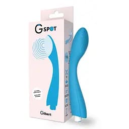 Вібратор для точки G GILBERT, колір: блакитний G-SPOT (Іспанія) G-SPOT GS907426 103084 - мініатюра 5