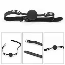 Набір БДСМ - Deluxe Bondage Kit (маска, кляп, флогер) - мініатюра 2