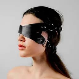 Маска на очі для BDSM One size K000857 - мініатюра 6