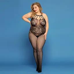 Бодістокінг JSY P91168 Plus size - мініатюра 4