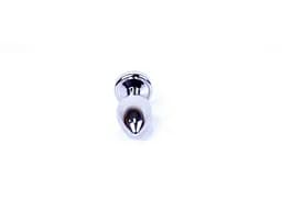 Анальна пробка - Jewellery Silver Plug Disco Flashlight - мініатюра 6