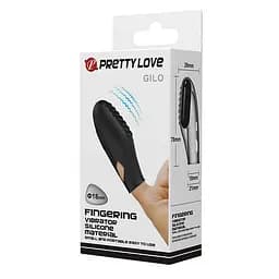 Вібратор PRETTY LOVE GILO 18mm Fingering PRETTY LOVE BI-014751 98781