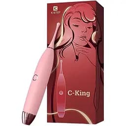 Вібратор KissToy C-King Pink (SO9557) [108386] - мініатюра 5