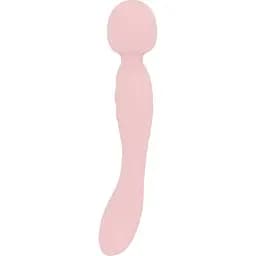 Вібратор Good Vibes Only Simi Double-Sided Wand Vibrator Soft Silicone Pink (SX3076) [152368] - мініатюра 2
