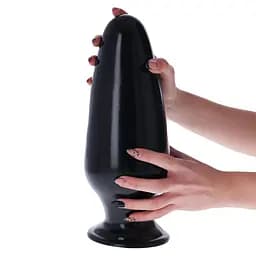 Анальна пробка для фістингу Toyz4lovers Uluru 32 см (чорний) - мініатюра 7
