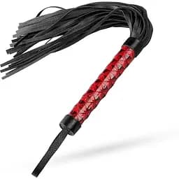 Батіг-флогер Whipped - Beat It Flogger - Red, екошкіра