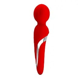 Вібромасажер Pretty Love Walter Massager Red - мініатюра 4