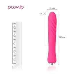 Вібратор з підігрівом - Svakom Anya Plum Red SVAKOM SO4847 91726 - мініатюра 5