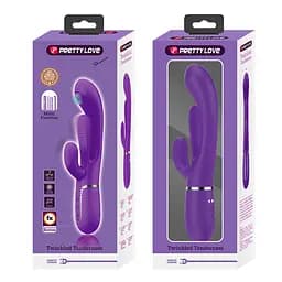 Вібратор PRETTY LOVE Shonia Dark PurpTwinkled Tenderness PRETTY LOVE BW-500041-2 100622 - мініатюра 3