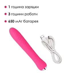 Вібратор з підігрівом - Svakom Anya Plum Red SVAKOM SO4847 91726 - мініатюра 3