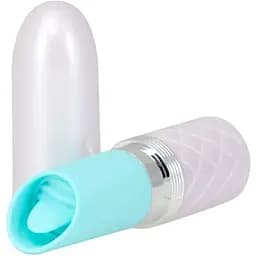 Вібратор Pillow Talk Lusty Luxurious Flickering Massager Teal (SO7752) [108549]
